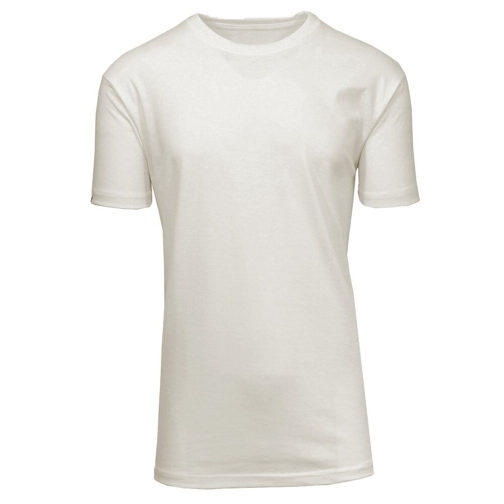 Blue Ice Men's Short Sleeve Crew Neck‎ Classic T-shirt Color White Size XL
